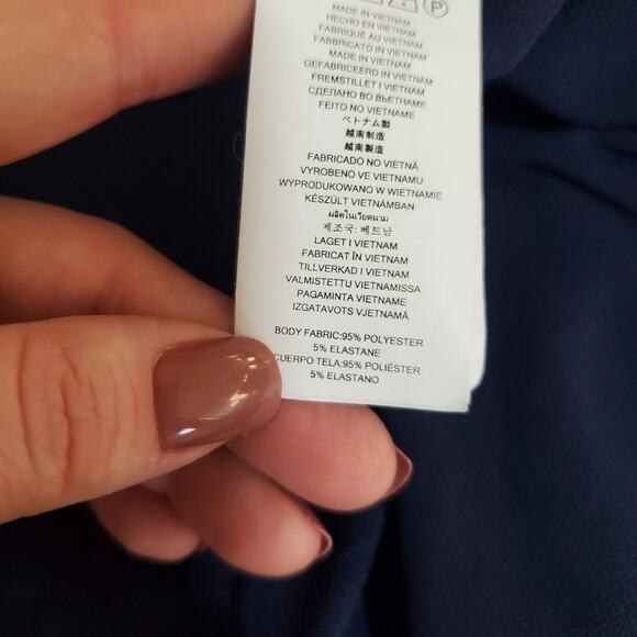 Michael Kors | Soft Mesh Panel Fit and Flare Stretch Dress - Picture 10 of 12